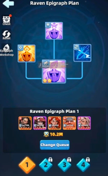 Last Asylum Plague Epigraph system for advanced squad power growth