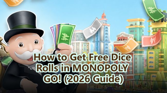 How to Get Free Dice Rolls in MONOPOLY GO! (2026 Guide)