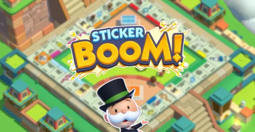 monopoly go sticker boom
