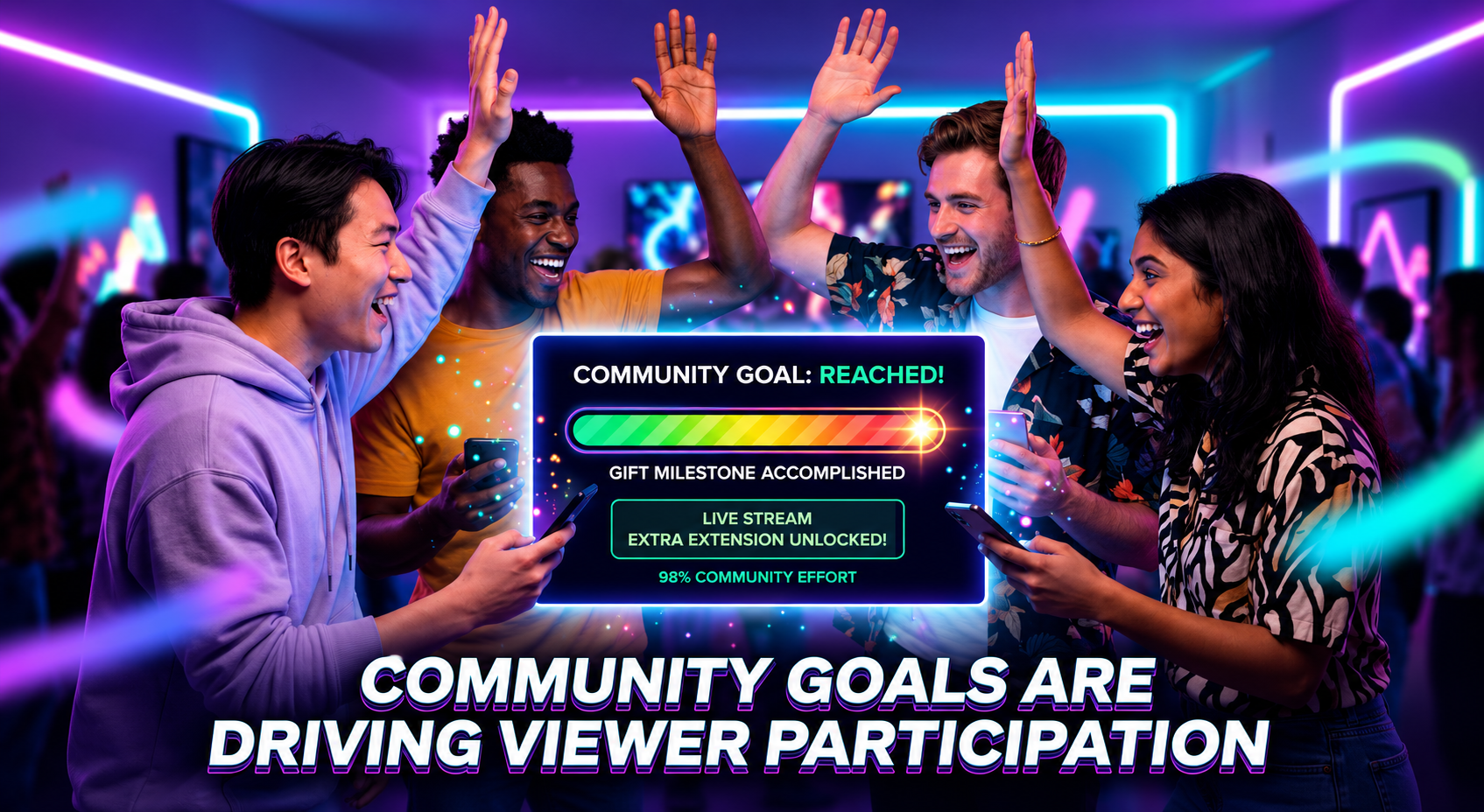 TikTok community goal
