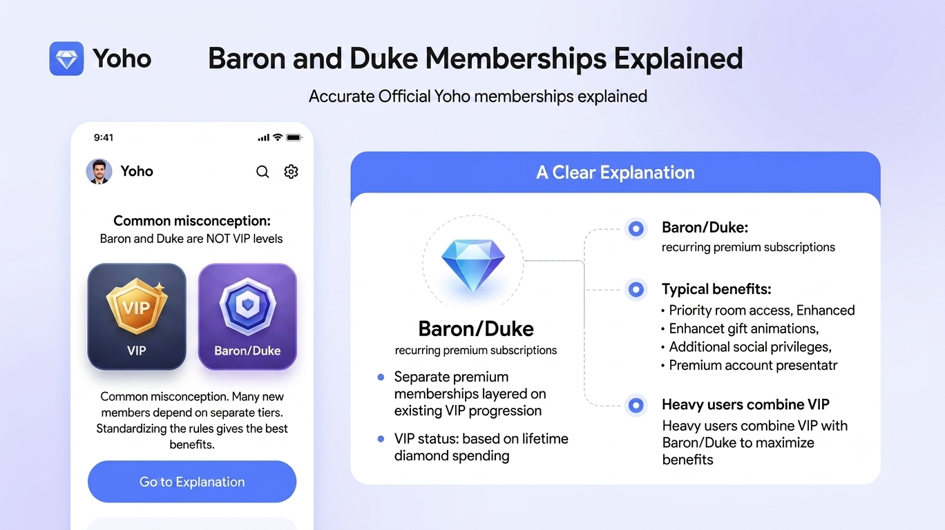 Baron and Duke Memberships