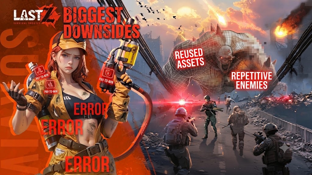 Last Z Survival Shooter Biggest Downsides