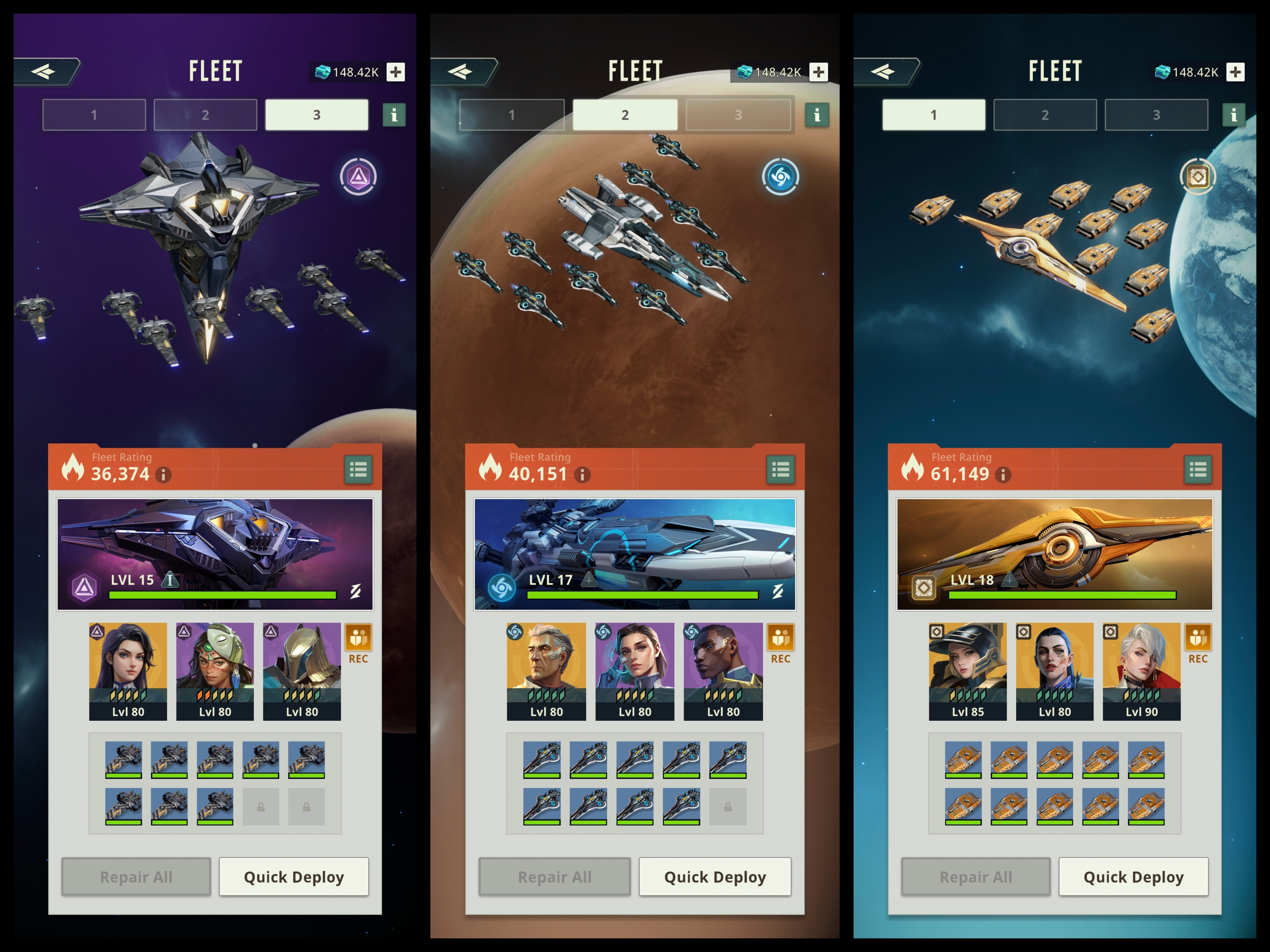 The combat system