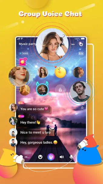 yoho-group-voice-chat-room-screenshot