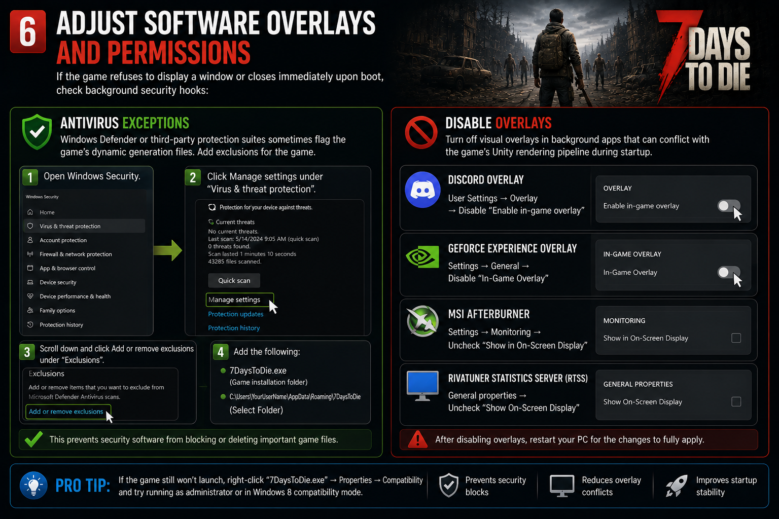 Adjust Software Overlays and Permissions