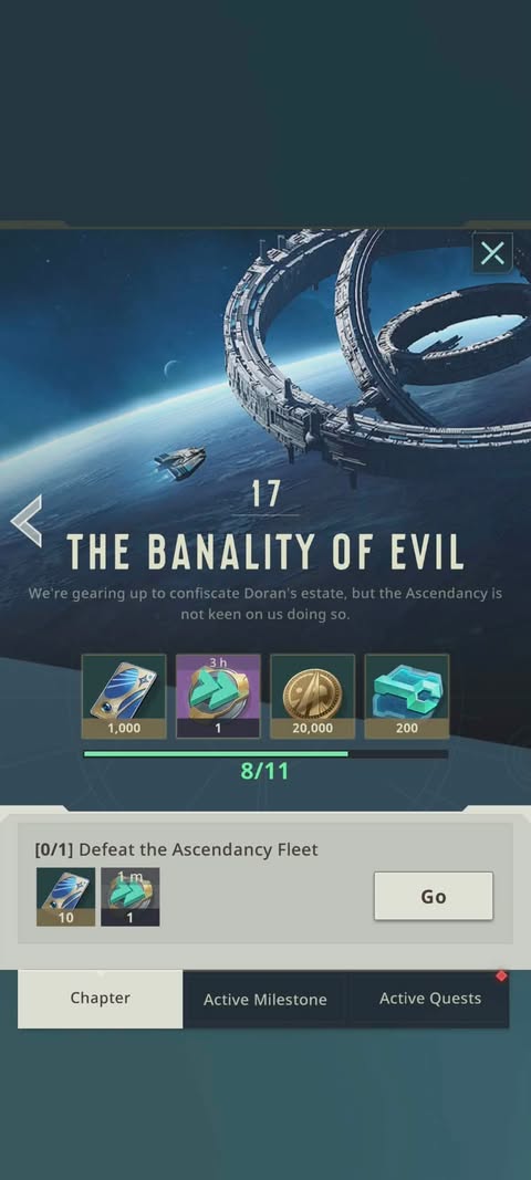 Foundation Galactic Frontier Main Quest