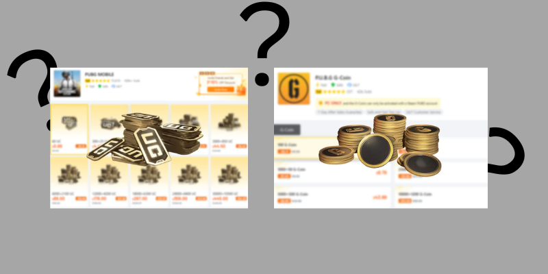 G-COIN vs UC