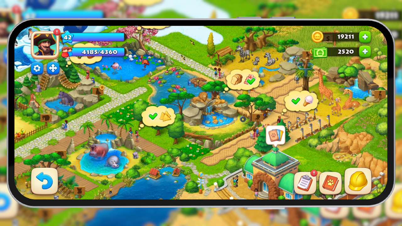 Township Zoo Showing Active Orders