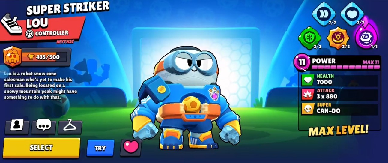 Super Striker Lou