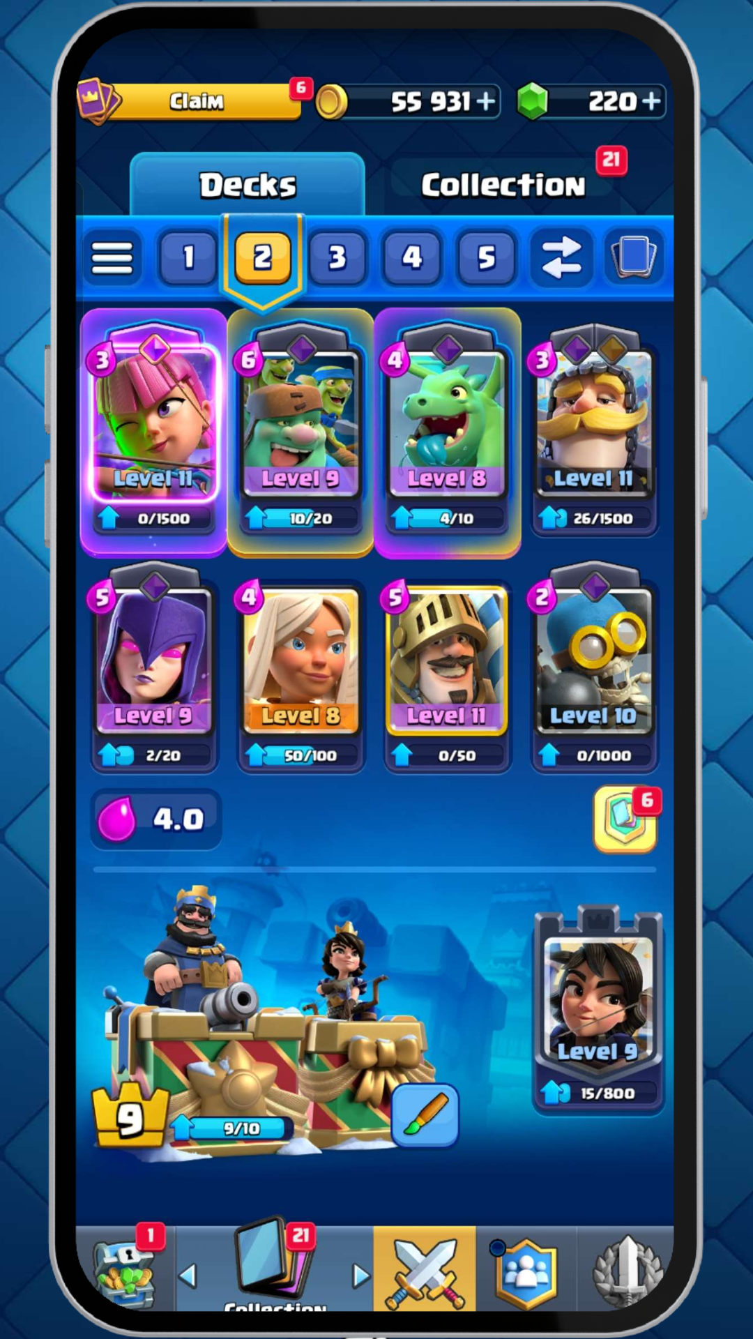 Clash Royale Average Cheap Deck 4 Elixir