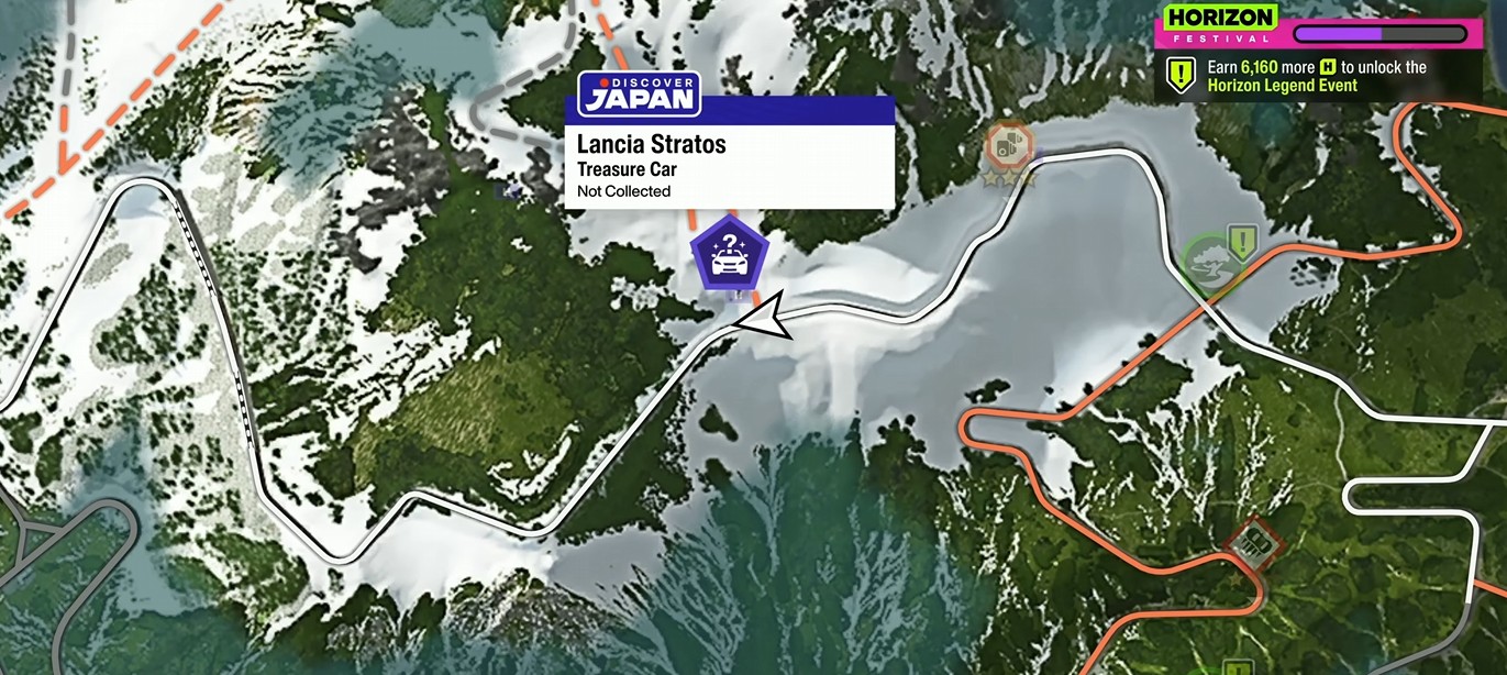 1974 Lancia Stratos HF Stradale Treasure Car Location