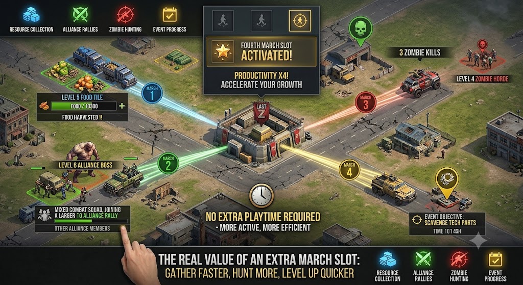 Real Value of an Extra March Slot