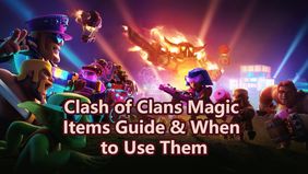 Гайд: Магические предметы в Clash of Clans и когда их использовать