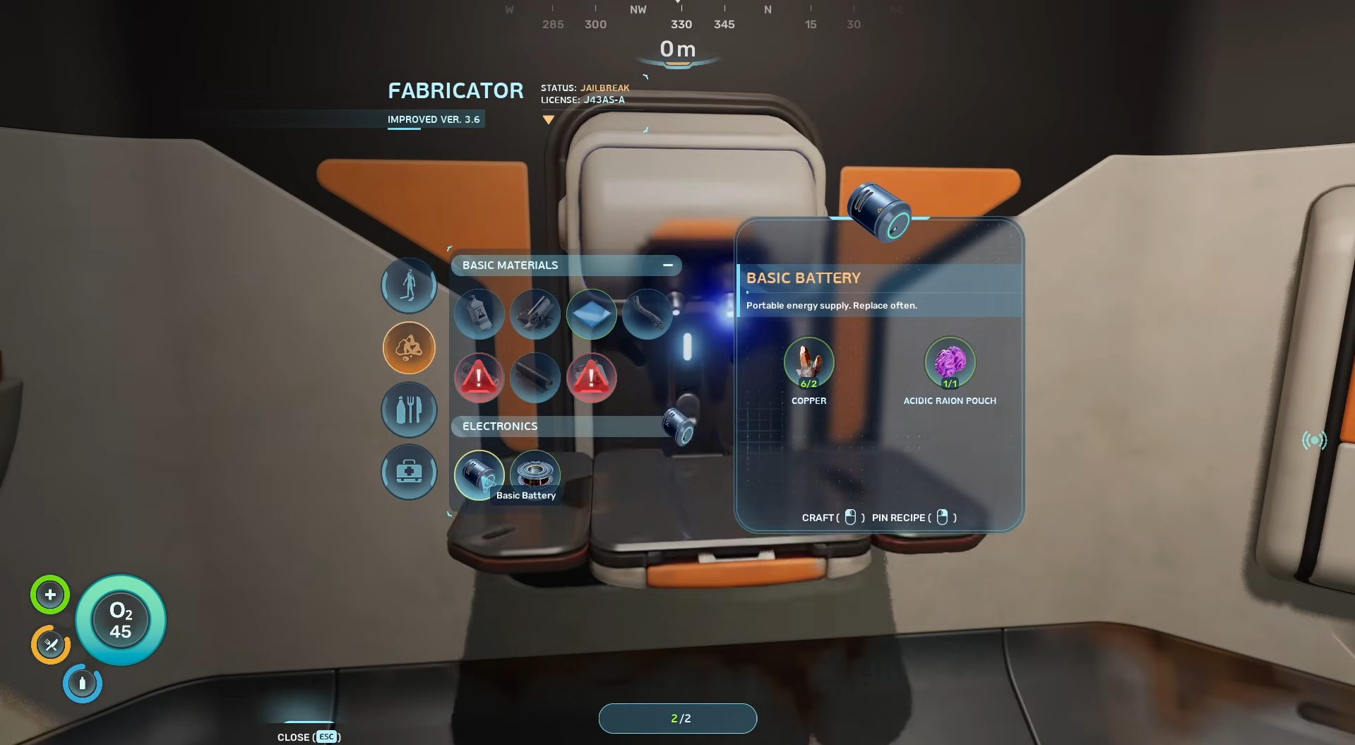 Craft Basic Battery