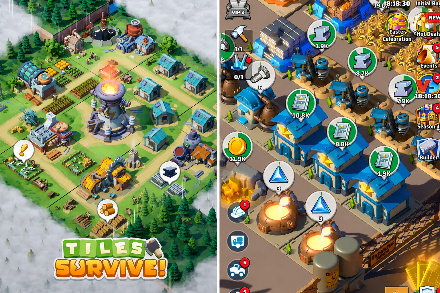 Tiles survive - Last war survival