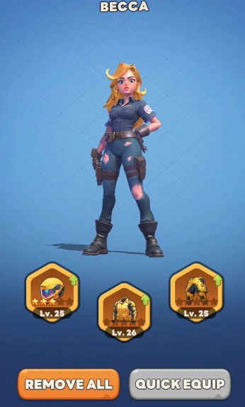 Tiles Survive F2P gear progression guide for upgrading the right equipment