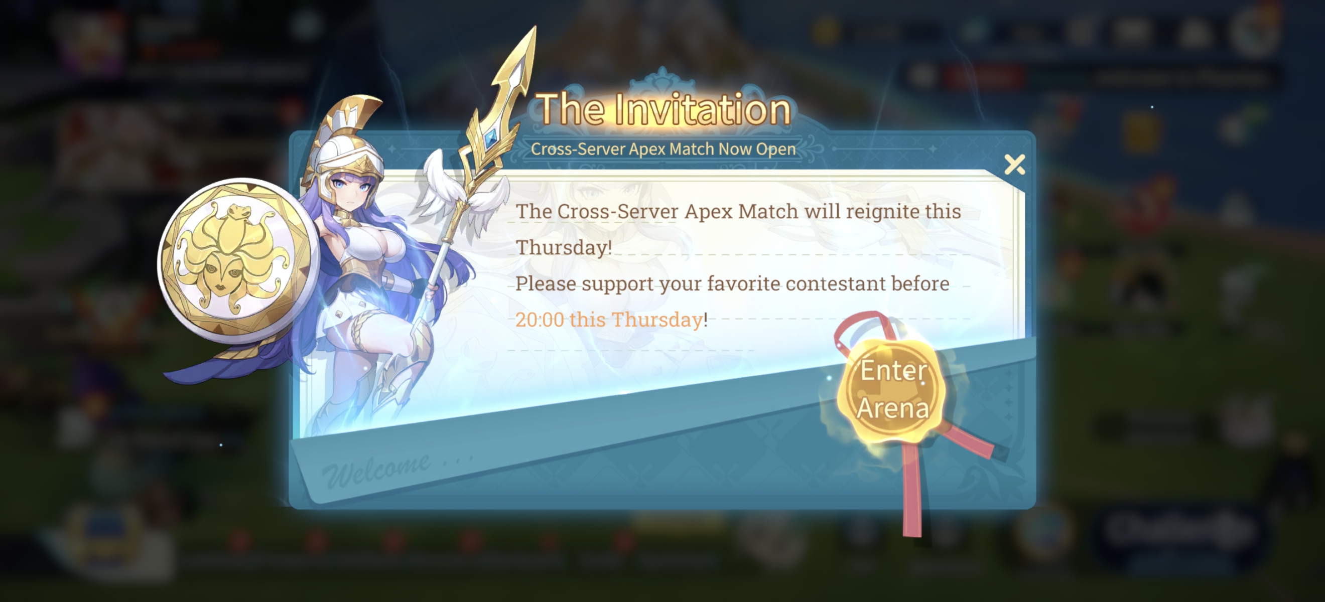 Dragon Traveler Arena Invitation