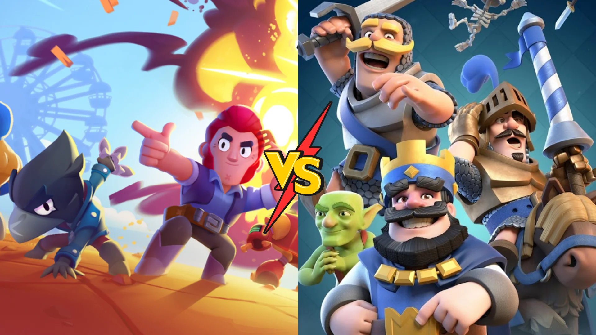 Brawl Stars vs Clash Royale