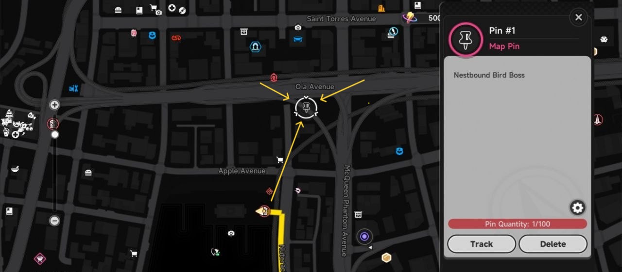 Nestbound Bird Boss Location