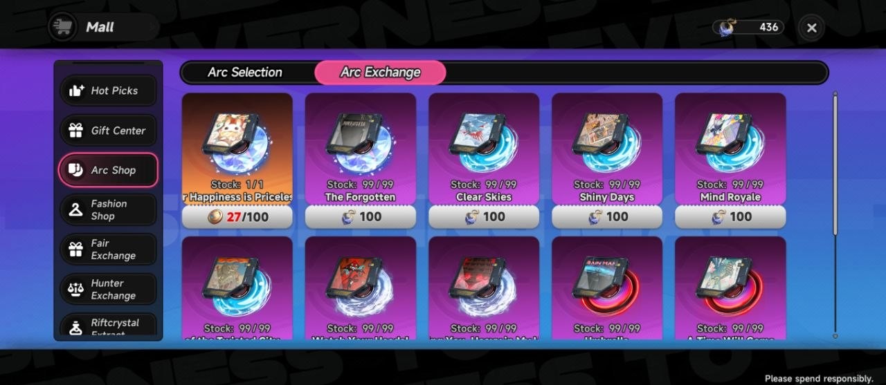 Your Happiness Is Priceless Arc Exchange Shop