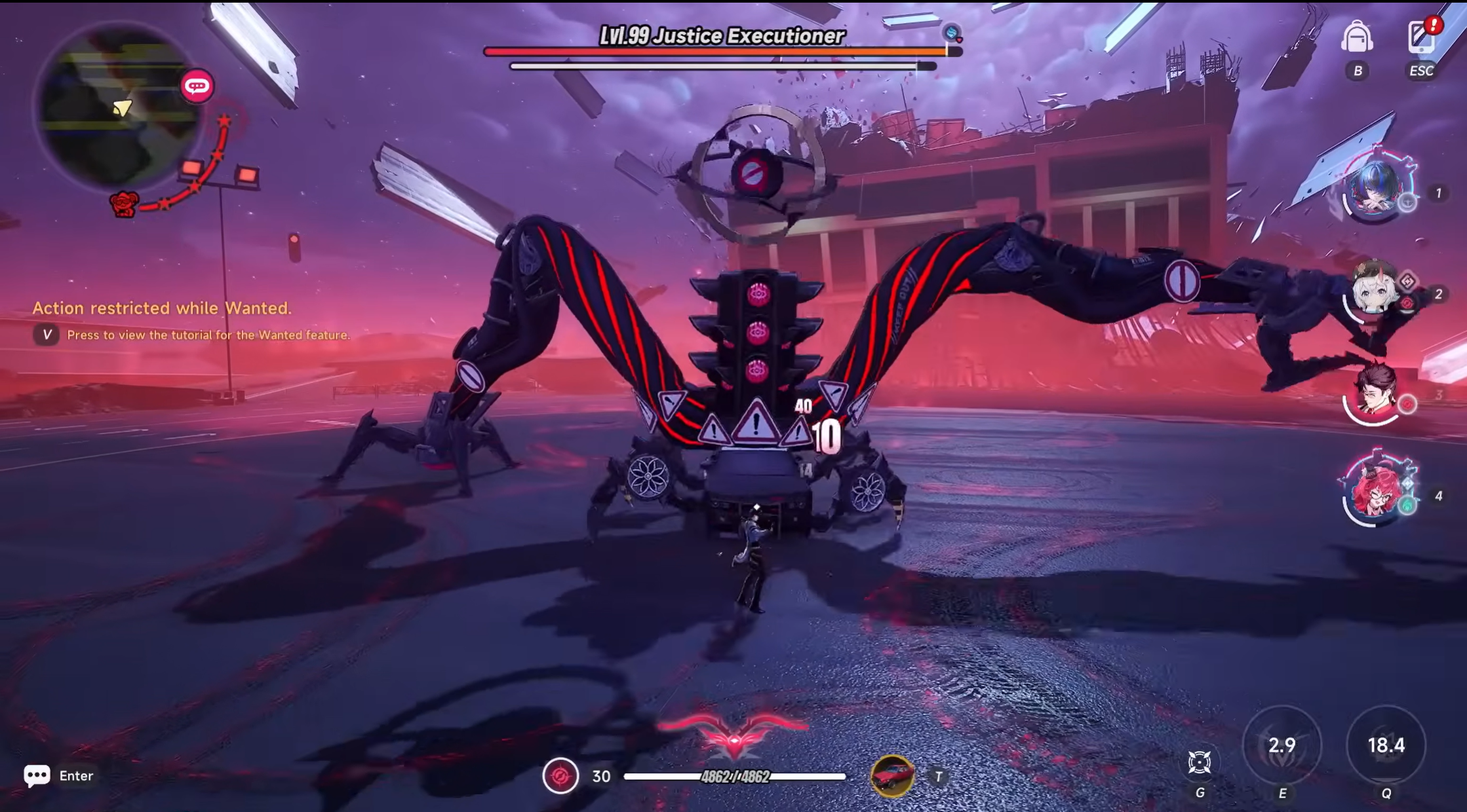 Justice Executioner Boss