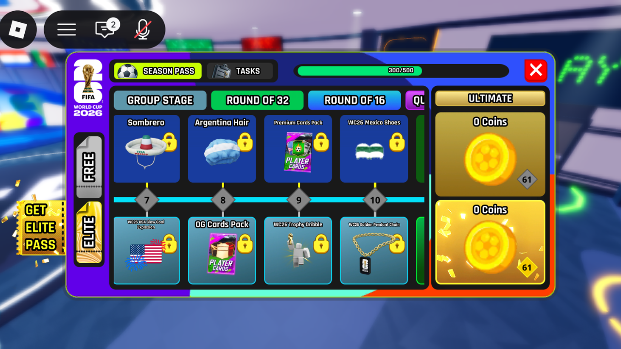 Roblox FIFA Super Soccer Season pass Worldcup 2026 Theme