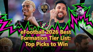 eFootball 2026 Best Formation Tier List: Top Picks to Win