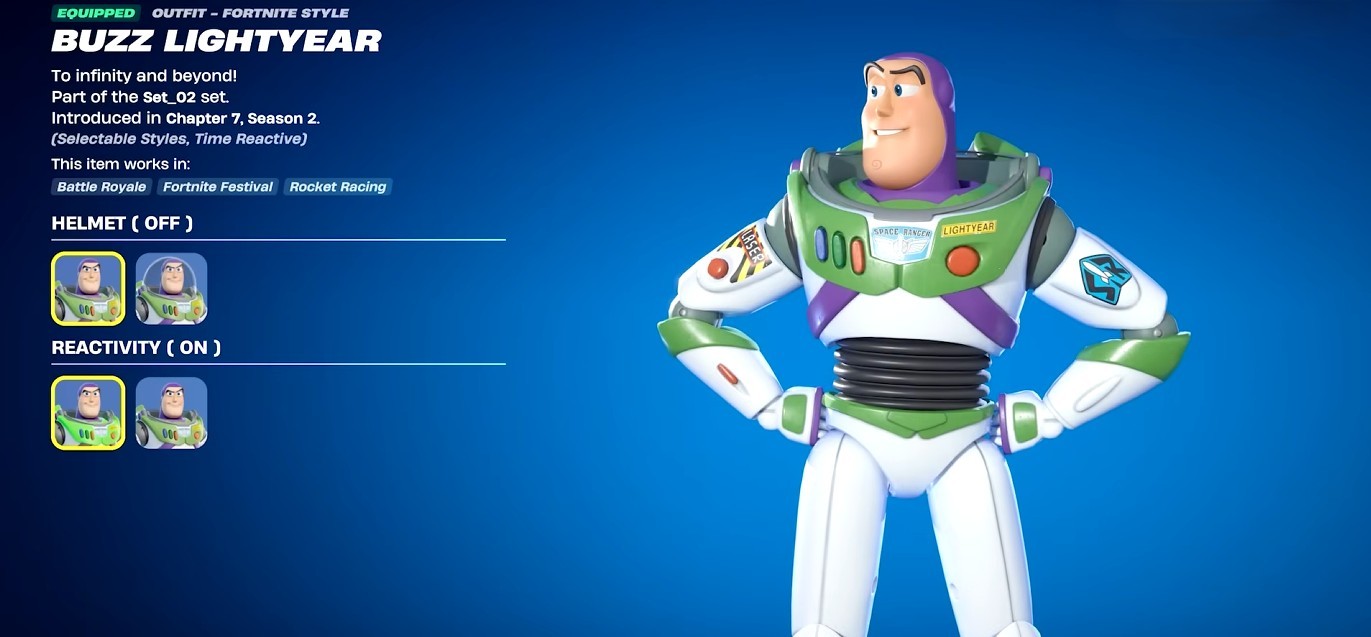 Buzz Lightyear Outfit&nbsp;Fortnite