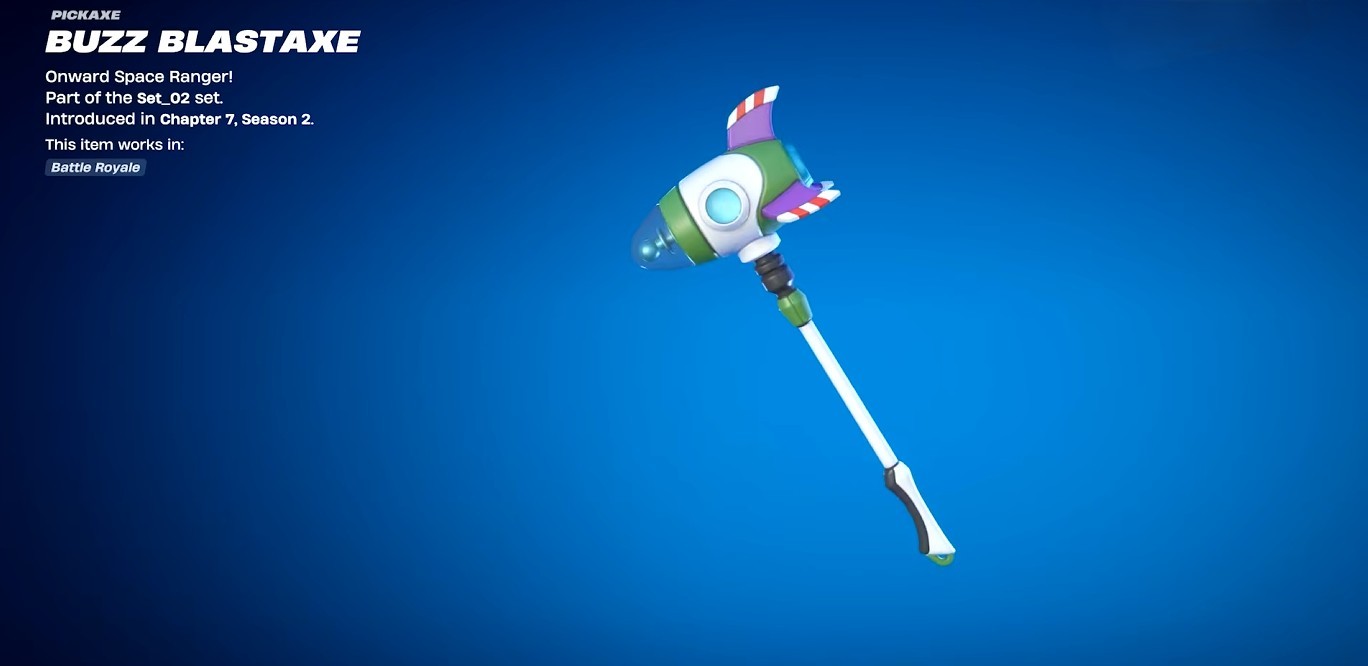 Buzz Blastaxe Pickaxe