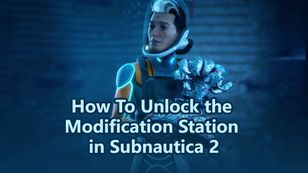 How To Unlock the Modification Station in Subnautica 2