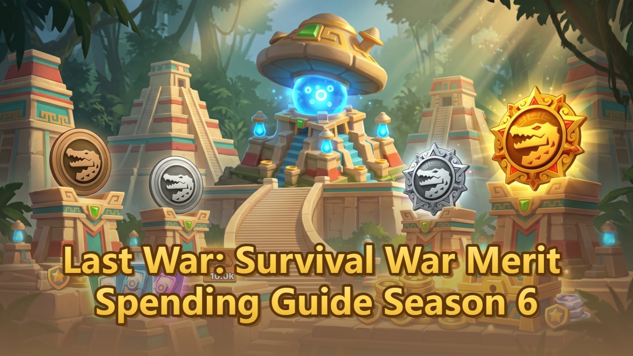 Last War: Survival War Merit Shop & Spending Guide Season 6