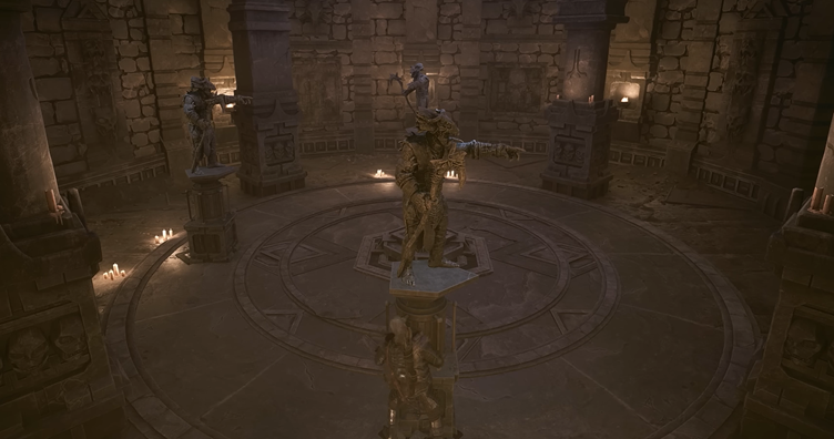 Solve the Three Statues Puzzle