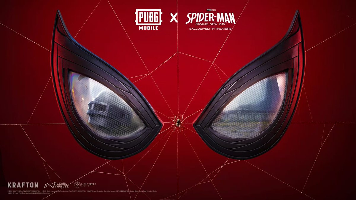 PUBGM x Spider-man