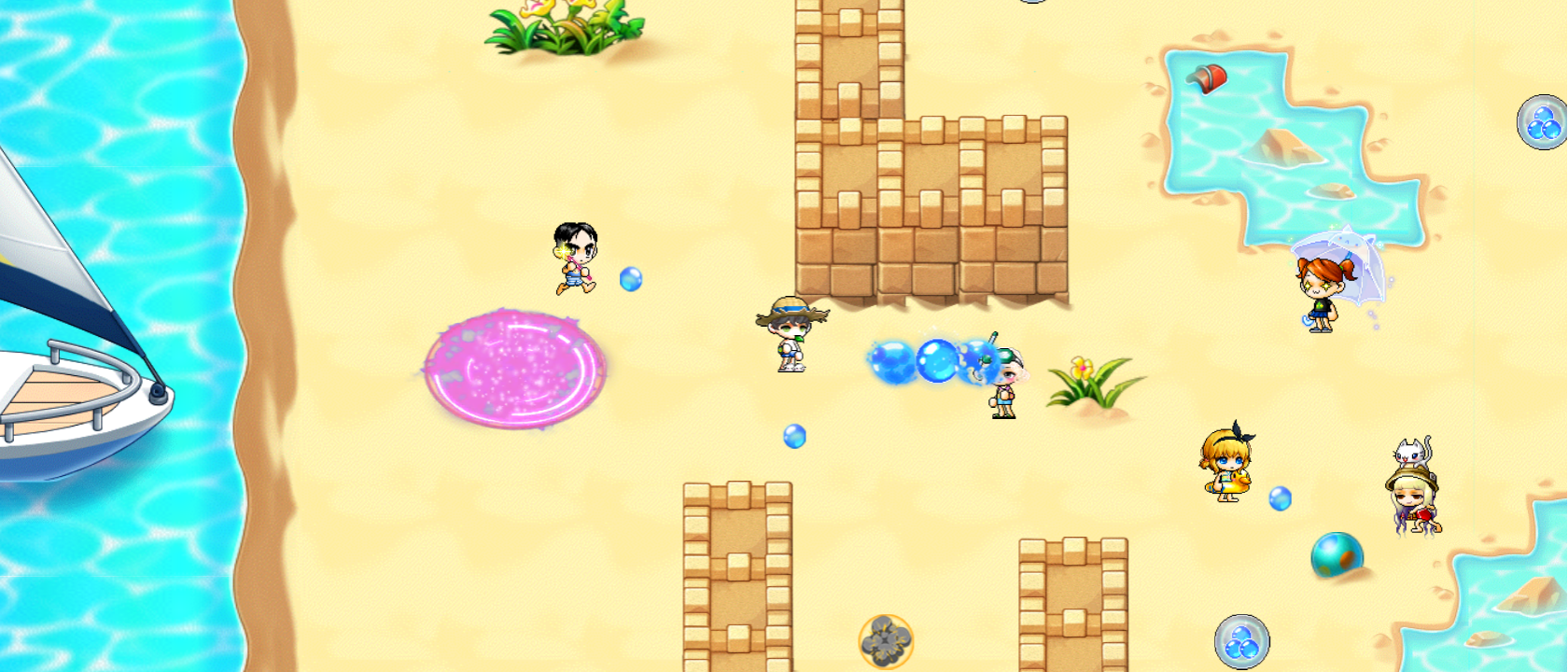 Mini Game 'Ruler of the Beach'