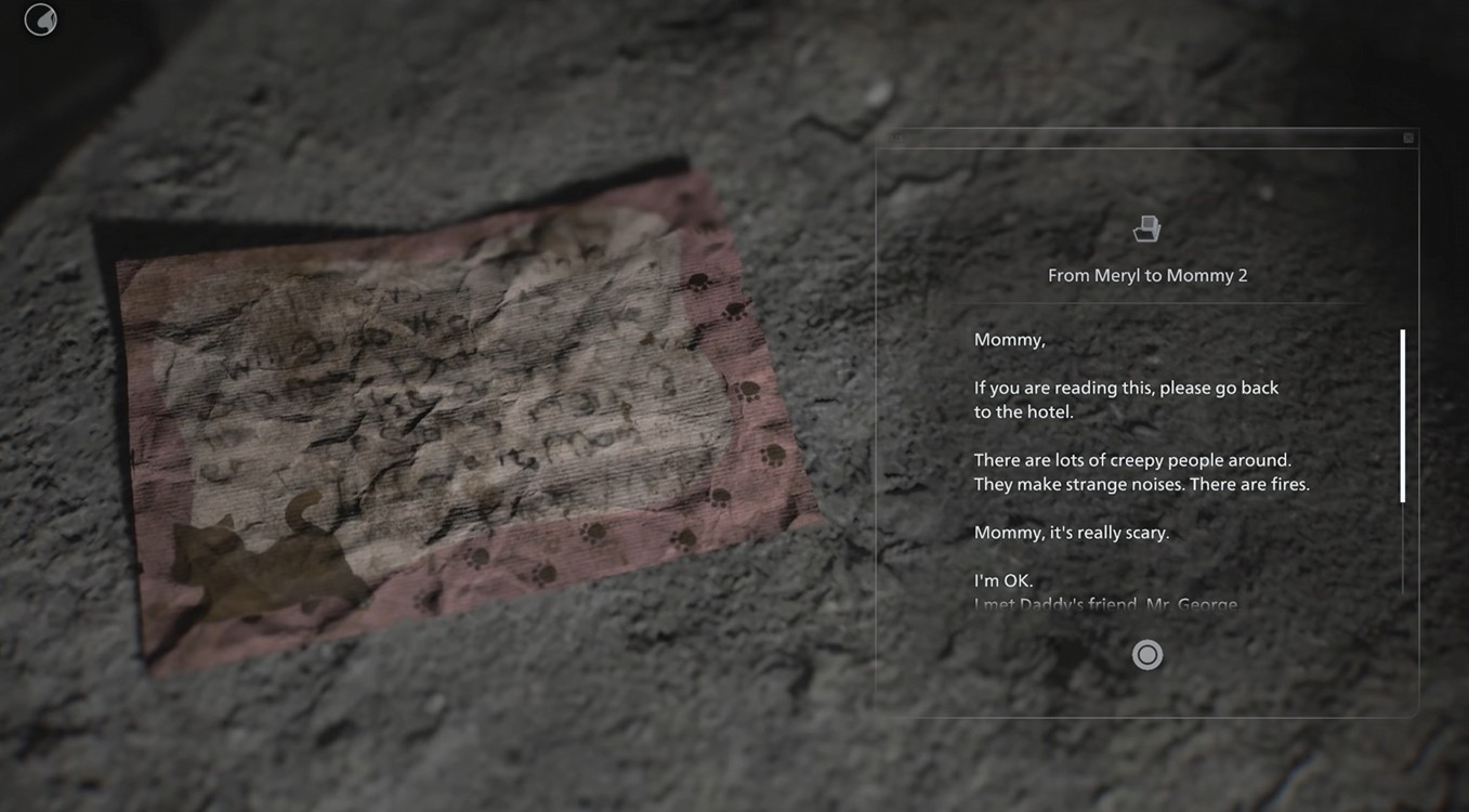 Resident Evil 9 1998 Letter 2 location