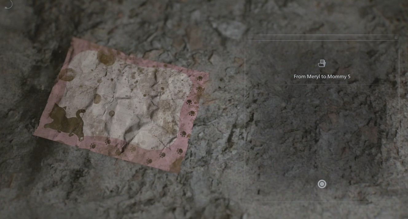 Resident Evil 9 1998 Letter 5 location