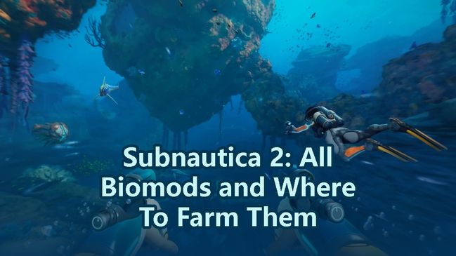 Subnautica 2: All Biomods and Where To Farm Them