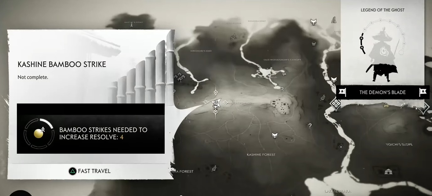 Kashine Bamboo Strike Location