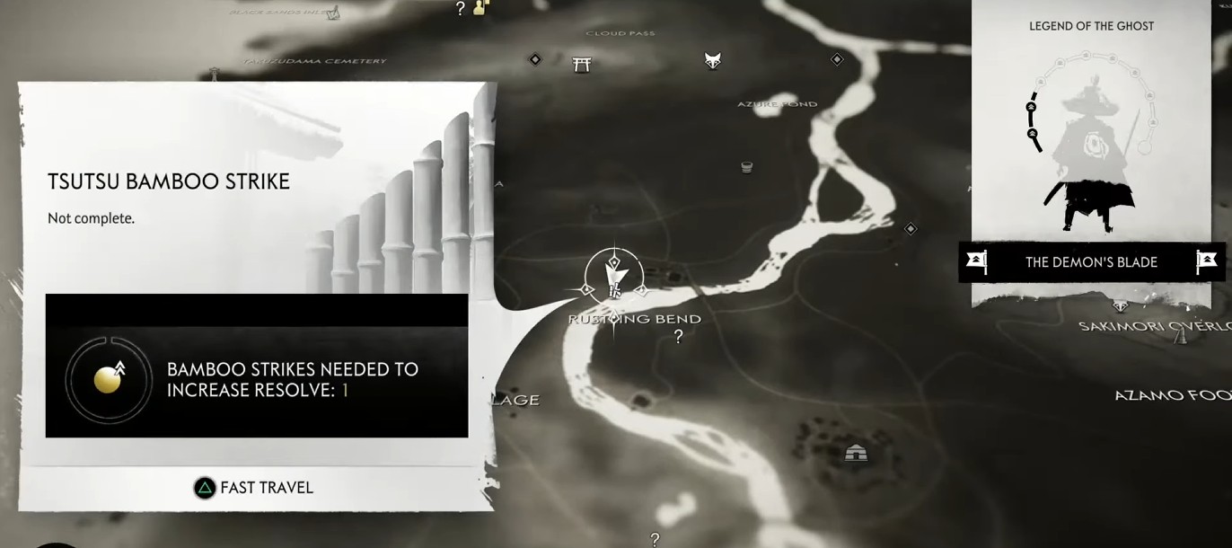 Tsutsu Bamboo Strike Location