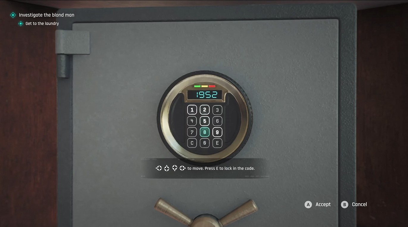 Open the Manager’s Safe 007 first light