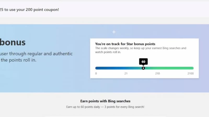 Microsoft reward points
