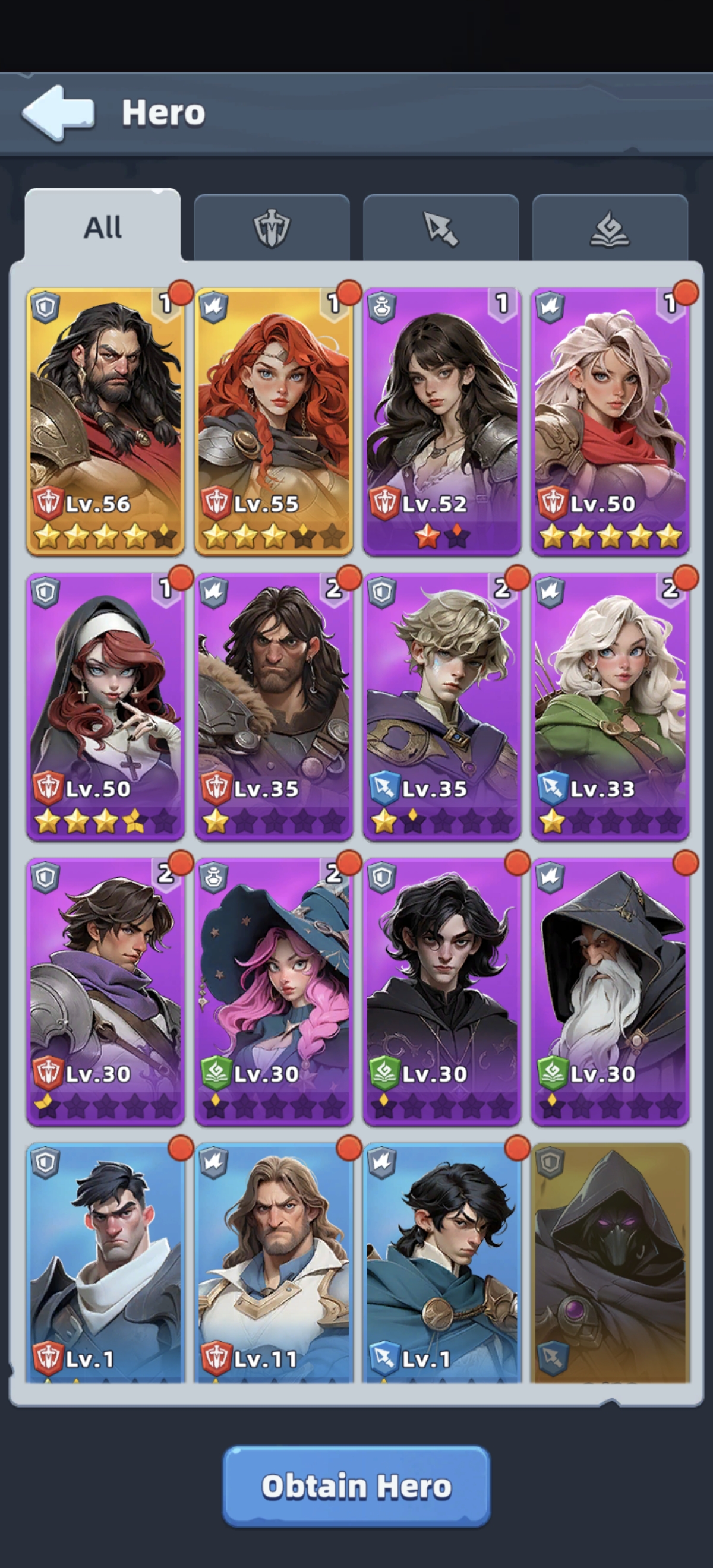 Hero Development