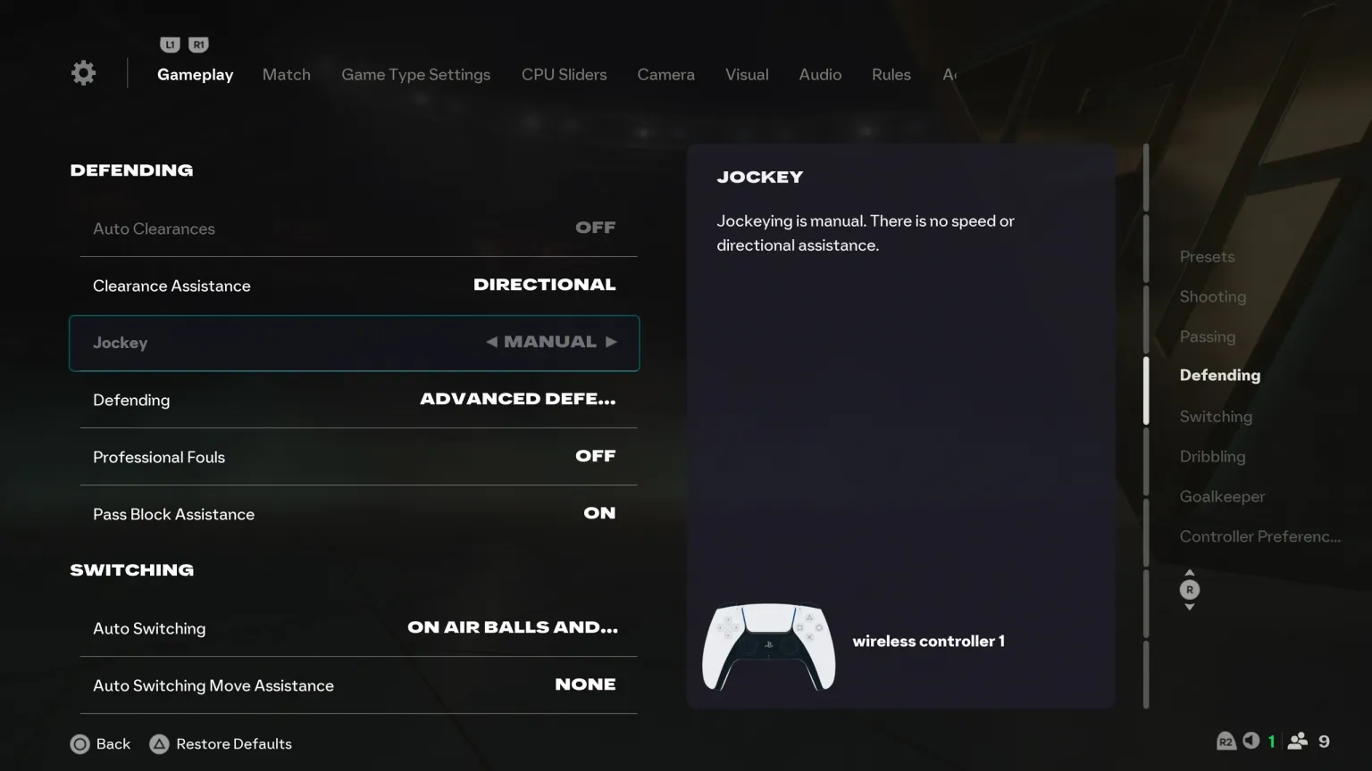 FC 26 Best Defending Settings