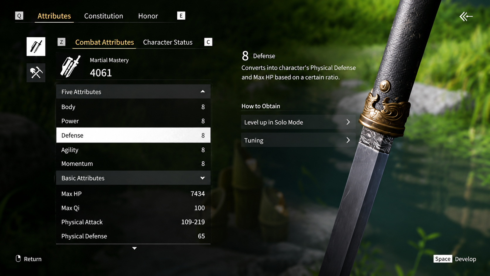 Secondary Combat Stats