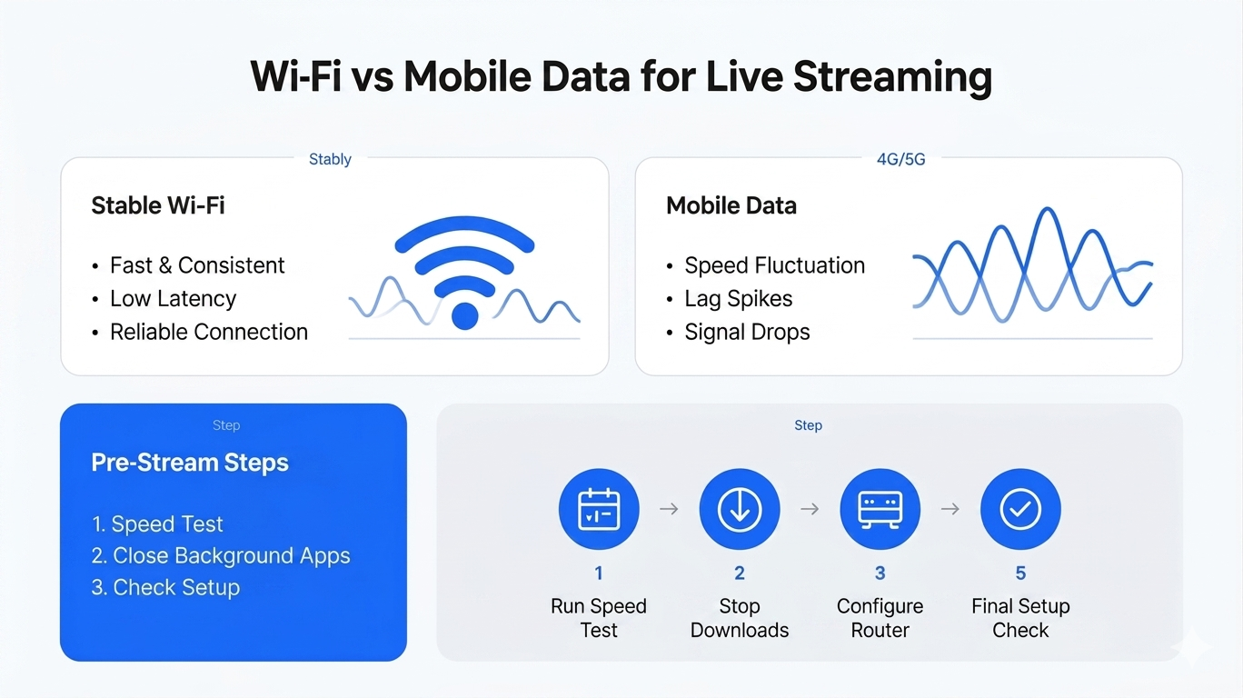 Wi-Fi vs Mobile Data