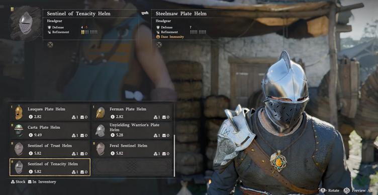Sentinel of Tenacity Helm