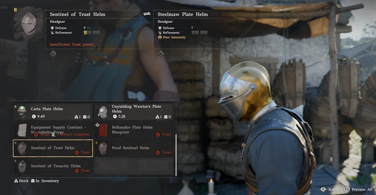 Sentinel of Trust Helm