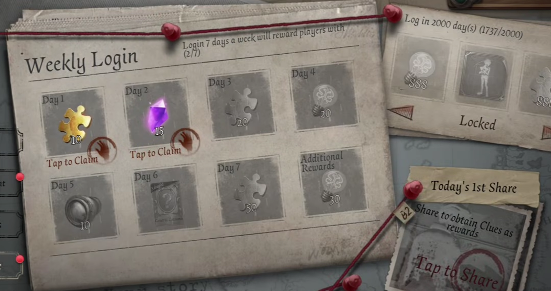 Complete Weekly Login