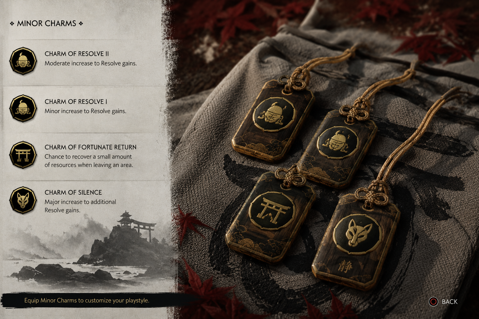 Minor Charms