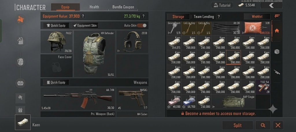 Optimize for Koen per slot value
